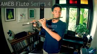 ▶️ J J QUANTZ - Gigue, from Caprices and other exercises for the flute (AMEB Grade 5, List A)