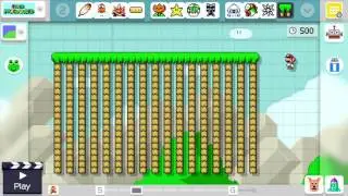 Super Mario Maker All Semi Solid Platforms