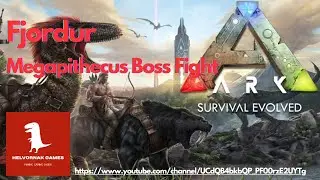 ARK Survival Evolved - Fjordur - Megapithecus Boss Fight