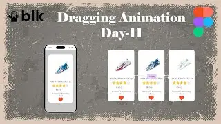Day-11 | 30 days 30 Figma Tricks | Drag | Dragging Animation in Figma under 3 minutes #figma