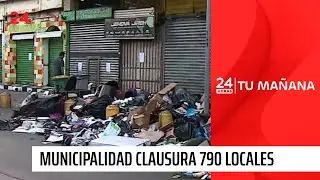 Municipalidad de  Santiago clausura 790 locales en pleno corazón del Barrio Franklin