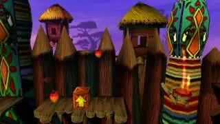Crash Bandicoot: 100% - Level 39: The Great Gate (2nd visit, clear gem)