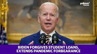 President Biden forgives $10,000 in student loans, up to $20,000 for lower income individuals