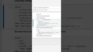 ⚡ SQL One-Liner: Calculate Year-over-Year Growth Instantly! 