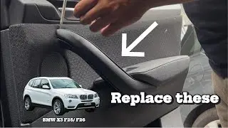 How to Change BMW X3 Interior Door Handles! #bmw #carrepair #carrestoration #oemquality 