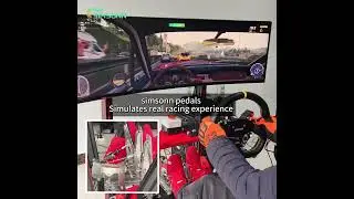 SIMSONN NEW PRO Pedals Sim Racing Pedals PC Racing Simulator