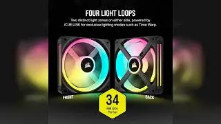 Review: Corsair iCUE Link QX120 RGB 120mm Magnetic Dome RGB Fans - Triple Fan Starter Kit with...