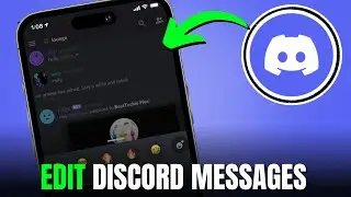 How to edit Discord messages
