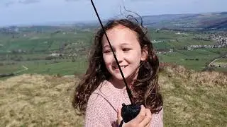 M7ELC out in the Yorkshire Dales - Cowling Pinnacle