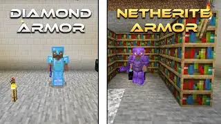 Minecraft , Diamond Armor to Netherite Armor | Ender Dragon I am Coming | Minecraft Survival #7