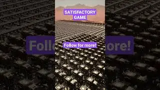 Satisfactory SUPER Auto-Sorting storage video coming soon!