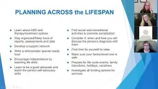 Current Topics in Autism: What is the Life Plan?