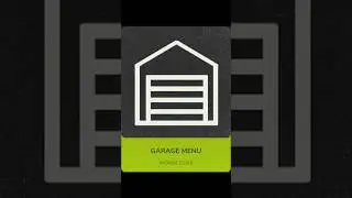 Garage Menu | FS25