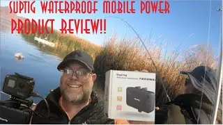 Fishing Tips! &ldquo;Product Review&rdquo; Suptig Waterproof Portable Battery