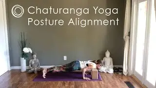 Yoga Pose Chaturanga Dandasana, Alignment Tips, Yoga Online