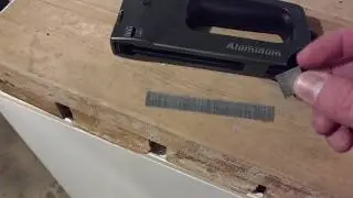 Stanley TR250 Staple Gun Brad Nailer: How to Load Brads