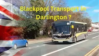 Buses in Darlington 2023 Public Transport in ACTION #busspotting