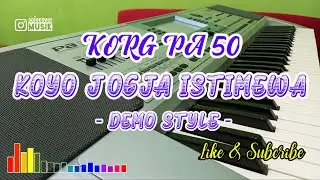 KOYO JOGJA ISTIMEWA - STYLE KORG PA50 UPDATE 2023 - KORG PA50 PA80 & MICRO ARANGGER (DEMO STYLE)