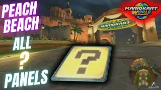 Mario Kart World: All 5 '? Panels' Locations in Peach Beach - 4K HDR Guide!