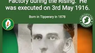 the Easter Rising, 1916.&nbsp;  Thomas MacDonagh