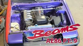 Project AE86 PT9: BEAMS Motor & Flos Rack install