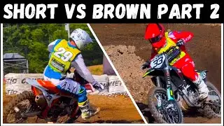 Mike Brown VS Andrew Short Part 2 - Loretta Lynn’s 40 Plus Moto 2