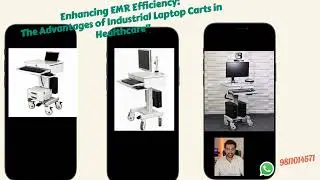 Enhancing EMR Efficiency: The Advantages of Industrial Laptop Carts in Healthcare