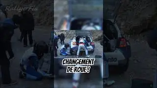 Changement de Roue, crevaison Freddy Lo&iuml;c, Rallye Monte Carlo #rallying #rally #racing #motorsport