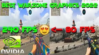 BEST PC SETTINGS FOR WARZONE SEASON 4! (MAXIMIZE FPS+VISIBILITY)  NVIDIA FILTERS 2022 WARZONE