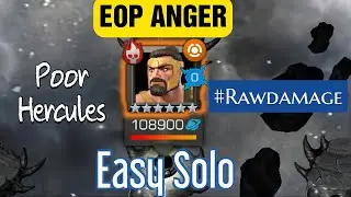 My Fav Objective | Hercules Easy Solo | EOP- ANGER | Week 1 | #Rawdamage