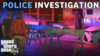 A Deadly Car Accident in GTA 5 | Police Investigation Reveals the Truth