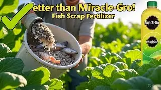 Better than Miracle Gro  Make Fertilizer from Fish Scraps