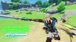 LEAKED: Varka's Animations (Attack, Skill, Burst, Idle)