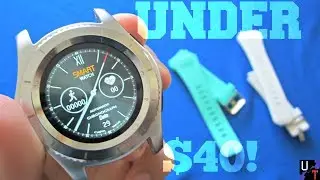 No. 1 G8 MT2502 - $35/2,000 Rs. Smartwatch Unboxing & First Impressions!