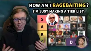 Baus Rates Music Artists - 2025 Tier List