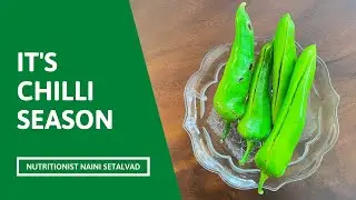 It's Chilli Season ! Green Chilli Fry With Lemon & Salt | Recipe In A Minute | Nutritionist #shorts