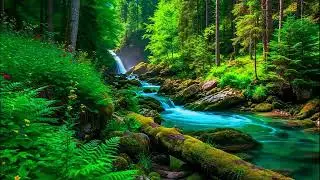 Dreamy Piano | Calming River Noise for Deep REM Sleep