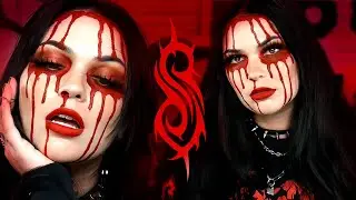 Joey Jordison SLIPKNOT inspired Heavy Metal Makeup Tutorial