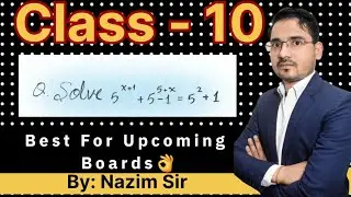 Is Exponential Equation Easy? 😲 | Solve in 1 Trick | Class 10 Maths