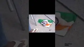 Insult of Tiranga 🇮🇳 by Congress workers in Bihar; Video goes viral