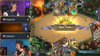 HCT Winter Quarterfinals: Arakoj vs Pardub - Dreamhack Hearthstone Sweden 2018 | Day 3 Playoffs