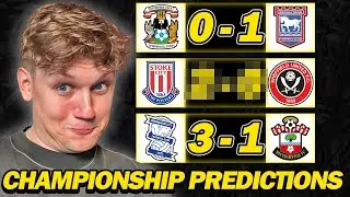 CHAMPIONSHIP Game 24 PREDICTIONS!