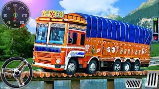 Indian Cargo Truck Driver Simulator - Ashok Lorry Truck Offroad Driving - Android GamePlay