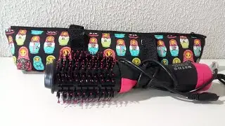 BOLSINHA PORTA ESCOVA DE CABELO/CHAPINHA