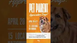 Pet Parent Appreciation Days! ❤️🐾 #waghotels