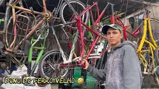 DONO DO FERRO VELHO QUER FICAR RICO VENDENDO BICICLETA 🚲