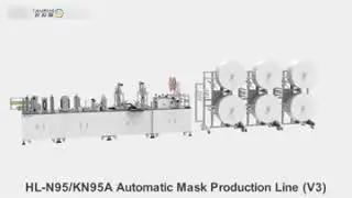 Taurus fully auto N95 face mask making machine