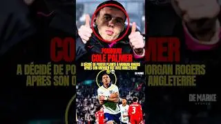 Comment Palmer poursuit Morgan Rogers apr&egrave;s son premier but avec l&rsquo;Angleterre. 🤣💀 #football #foot