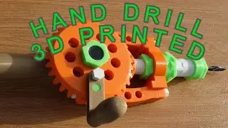 Hand drill 3D Printing