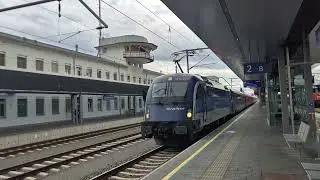 Abfahrt des railjet 370 